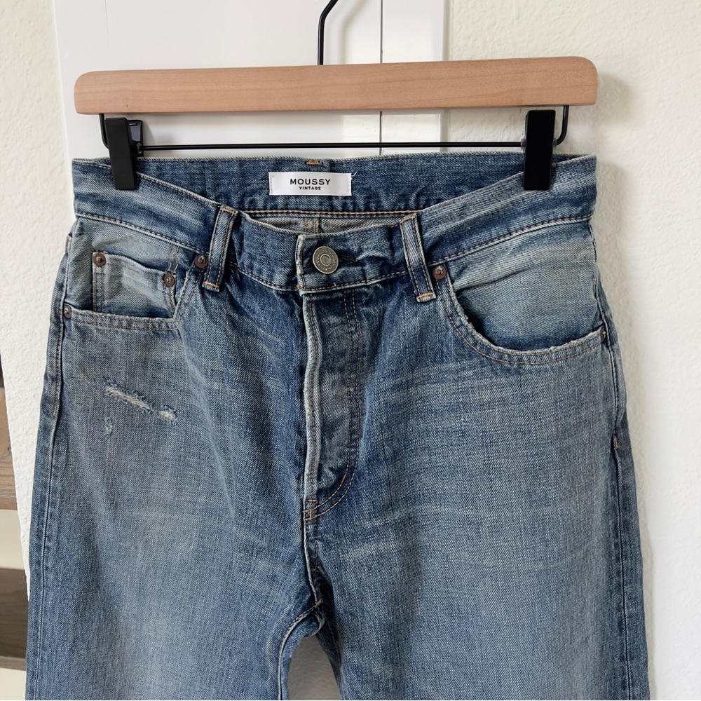 NWOT Moussy Vintage Showell Straight Leg Jeans - Picture 7 of 12